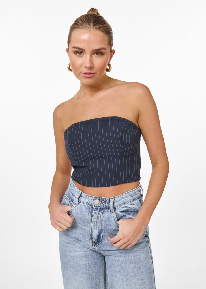 Tara strapless top