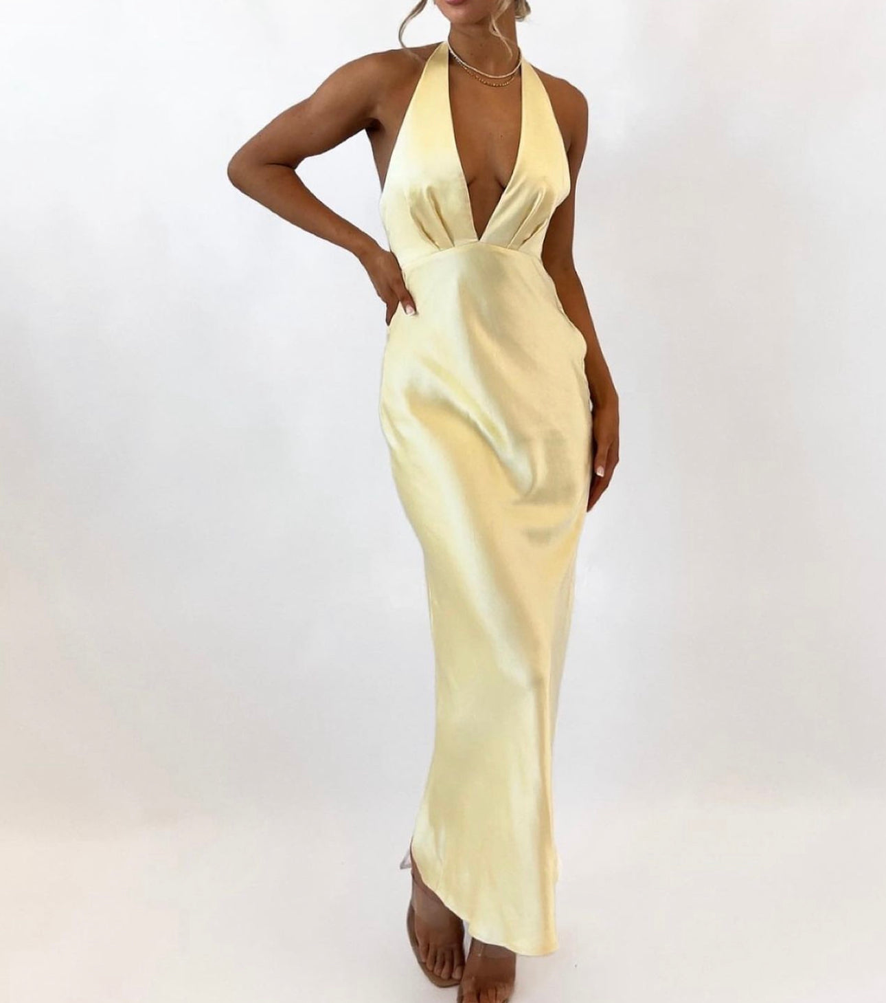 Sienna V-Neck Maxi Dress
