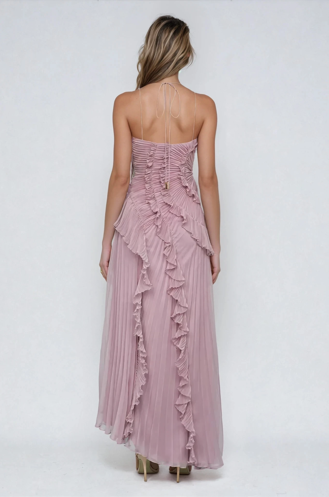 Lilac Bloom Maxi Dress