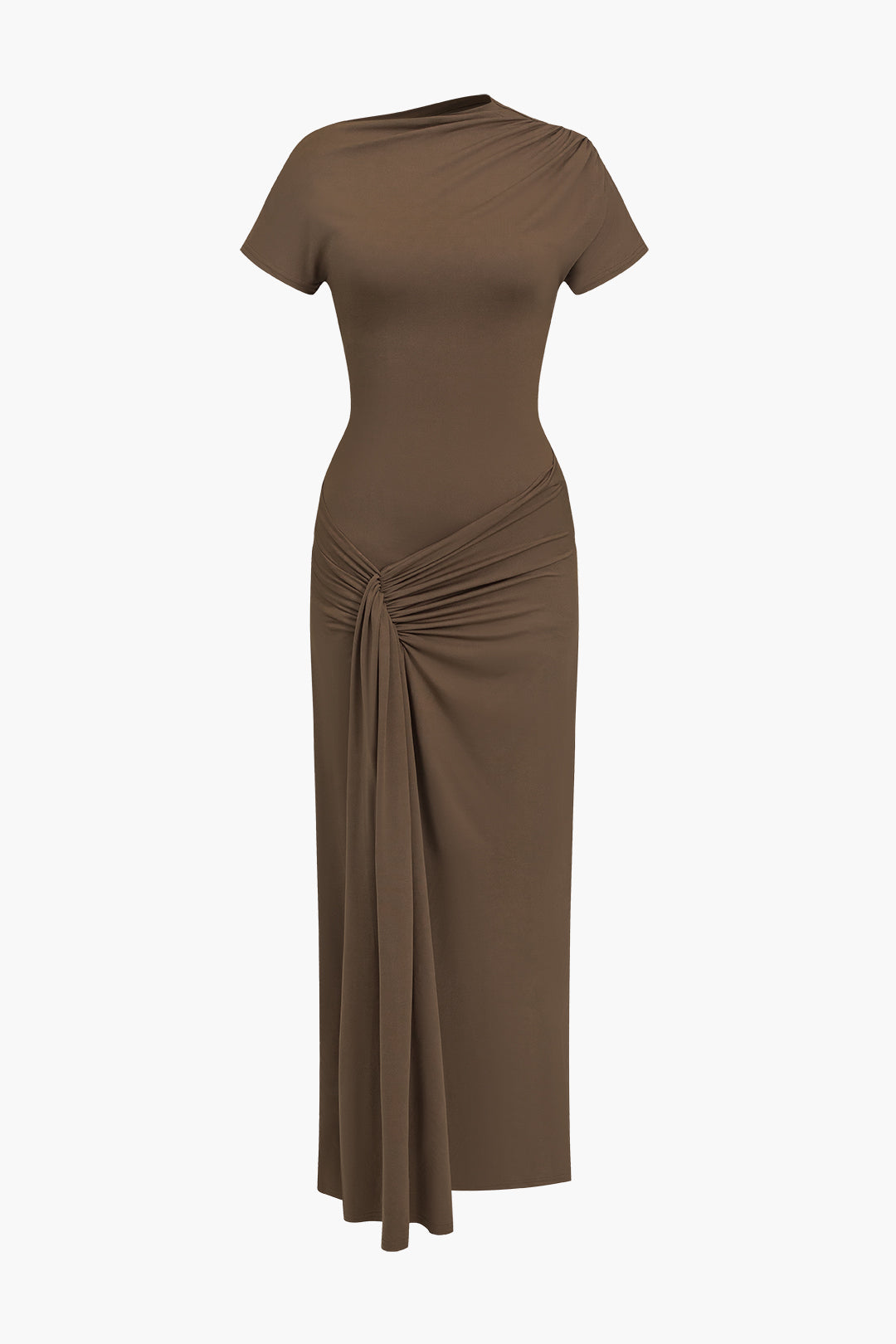 Sculpted Grace Maxi Dress