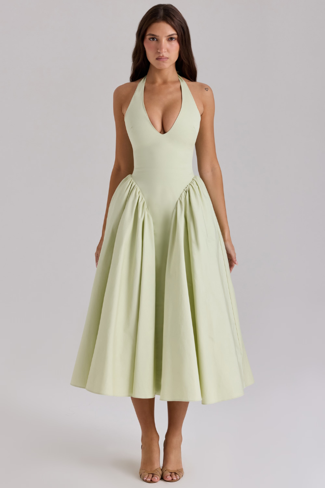 Evelina Grace Midi Dress