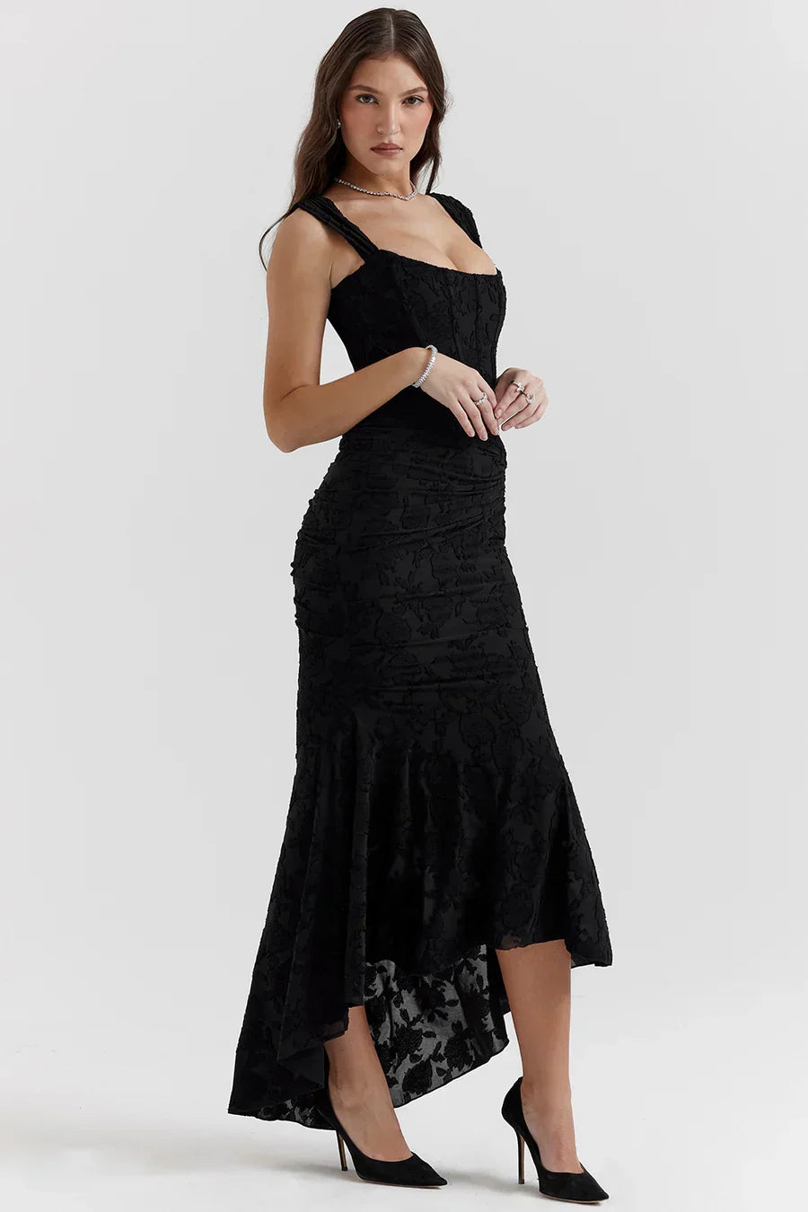 Celeste Lace Maxi Dress