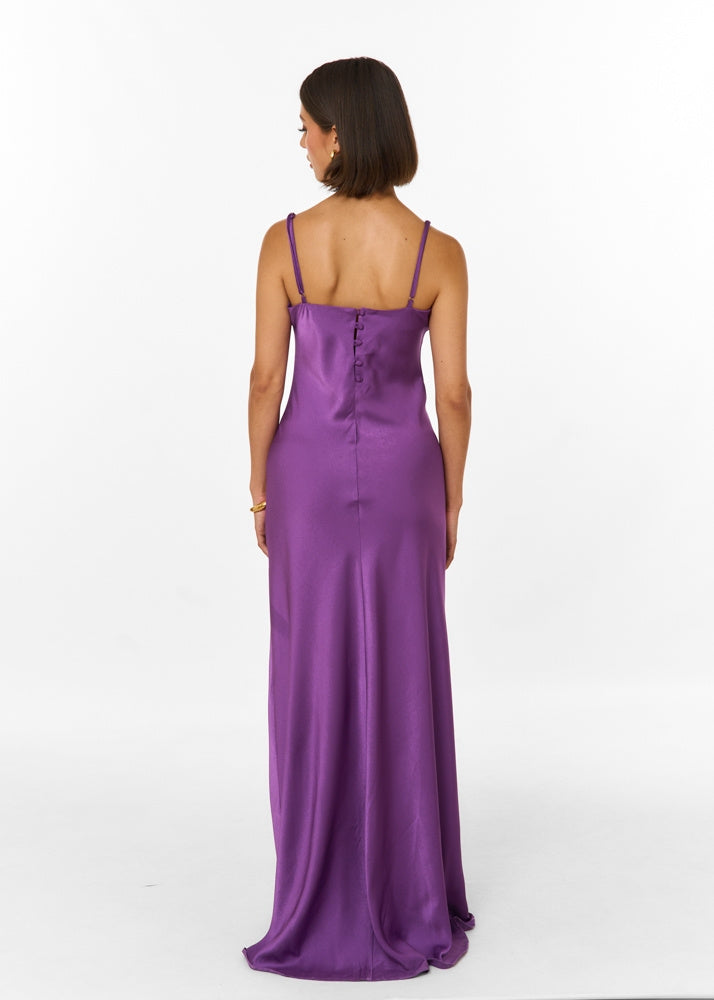 Aurora Satin Dress