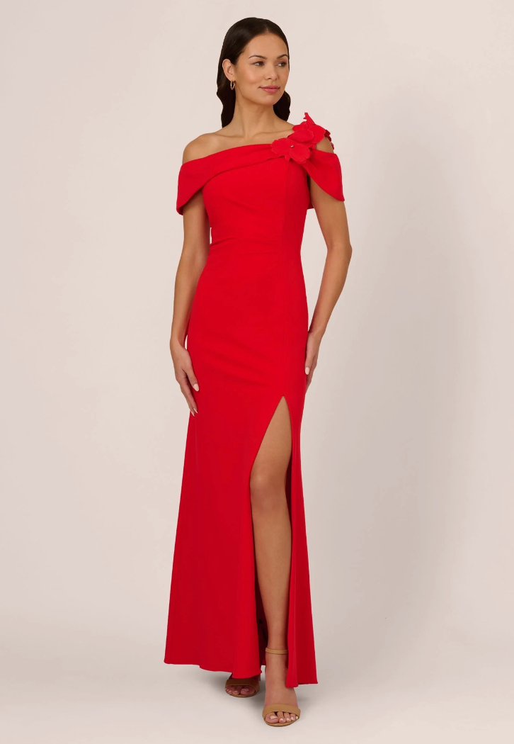 Crimson Allure Dress