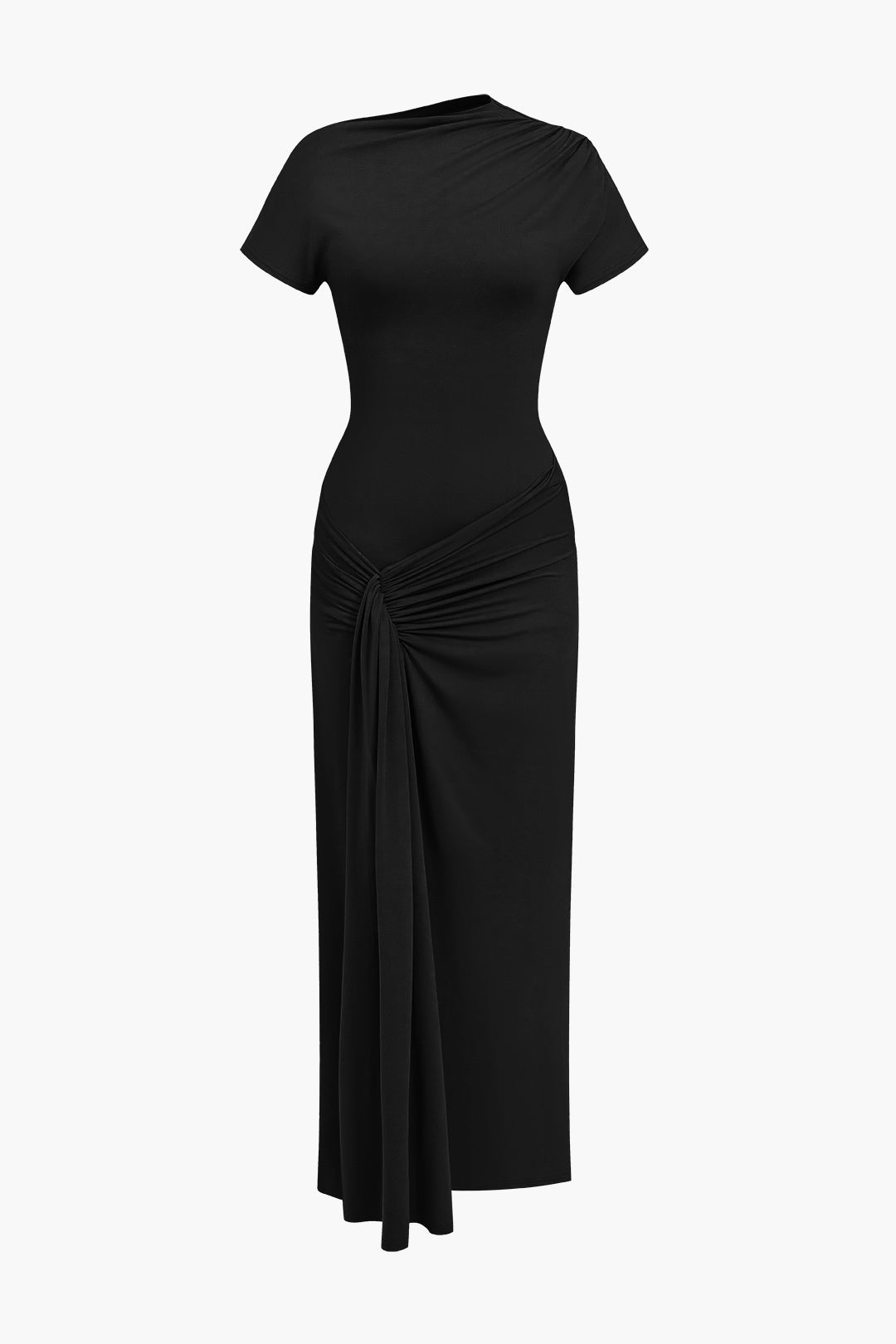 Sculpted Grace Maxi Dress