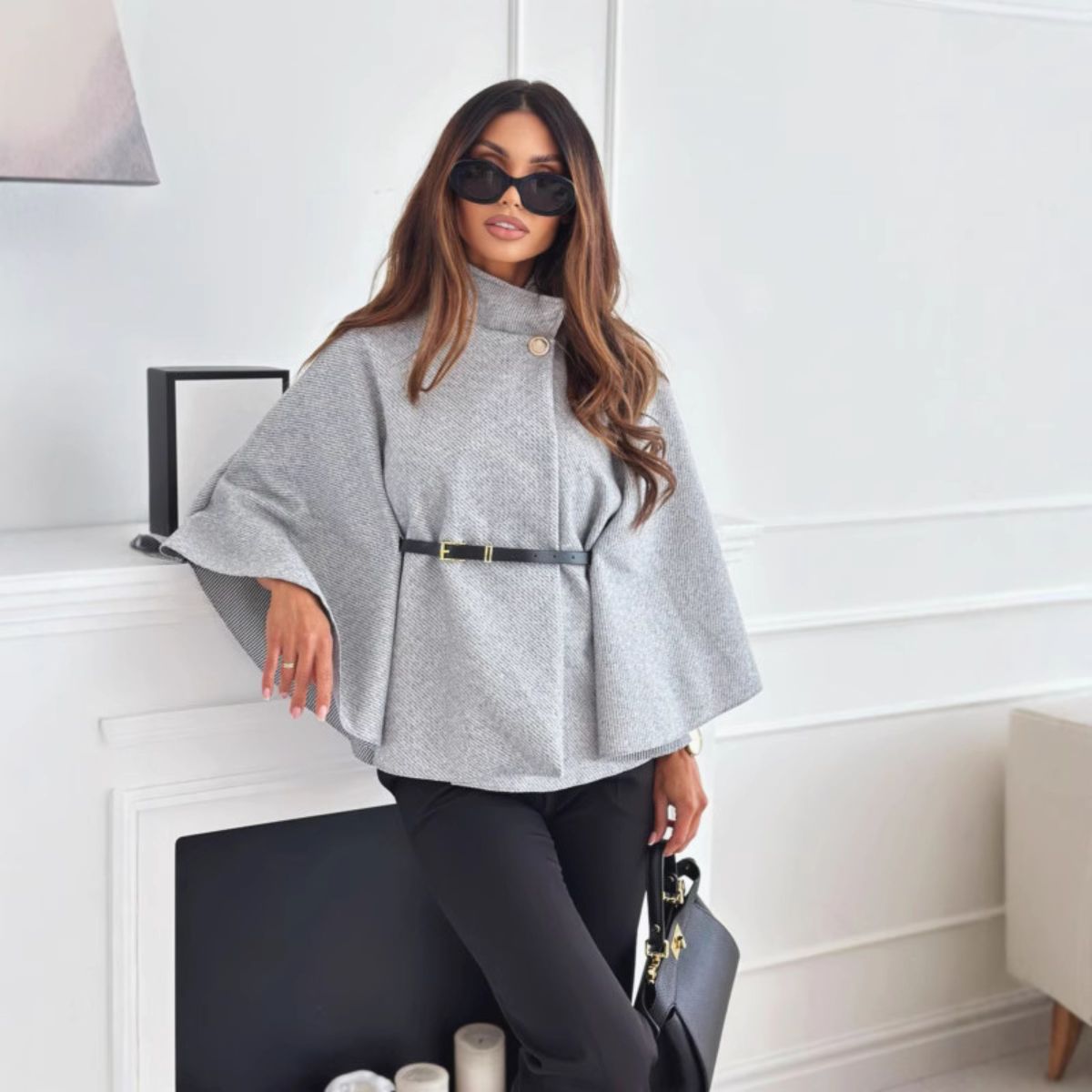 Elise Grace Cape Coat