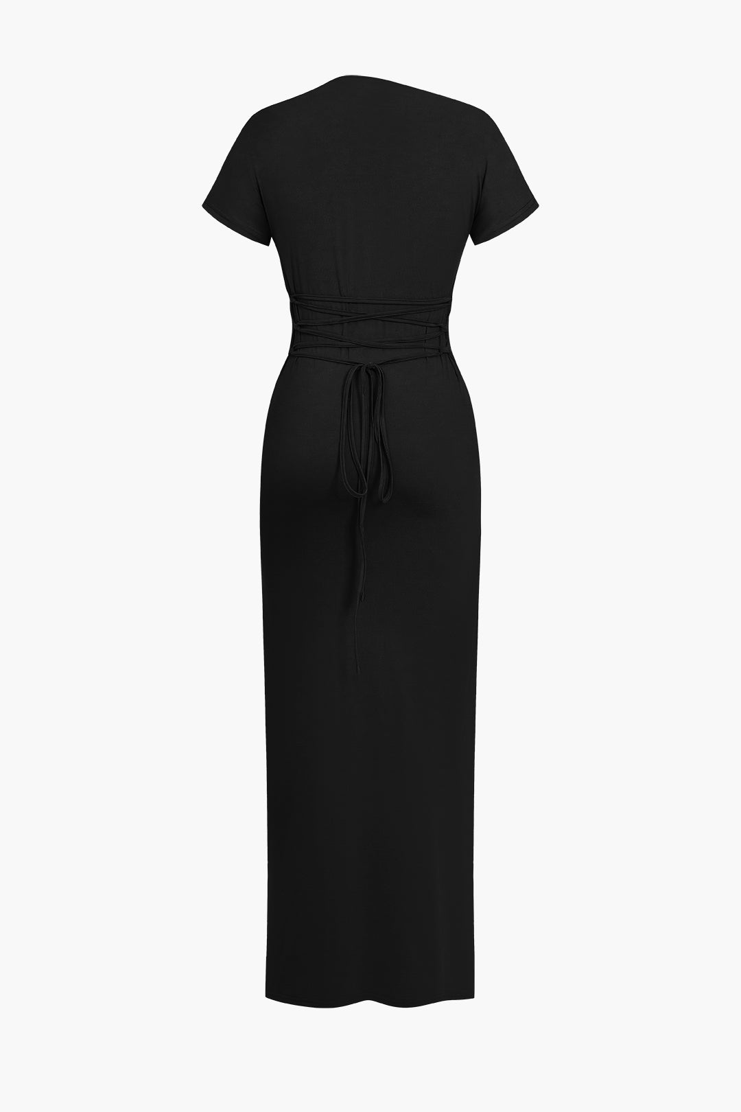 Sculpted Grace Maxi Dress