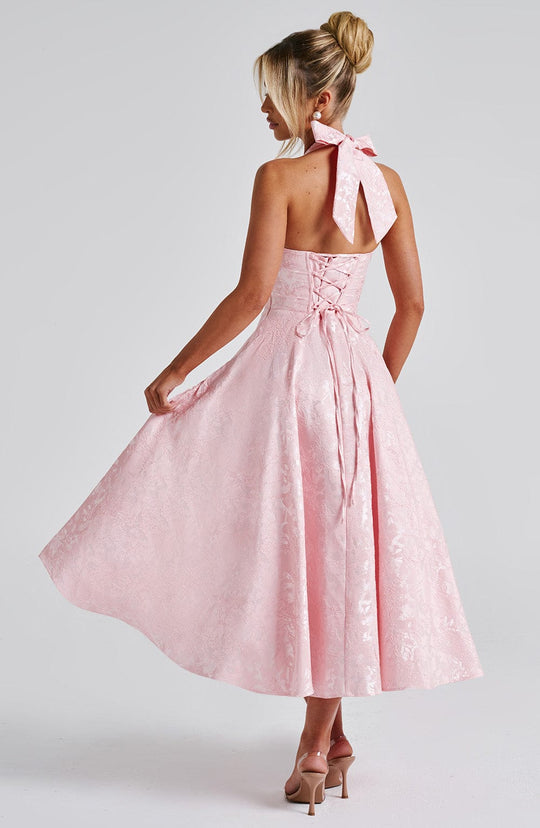 Ethereal Grace Midi Dress