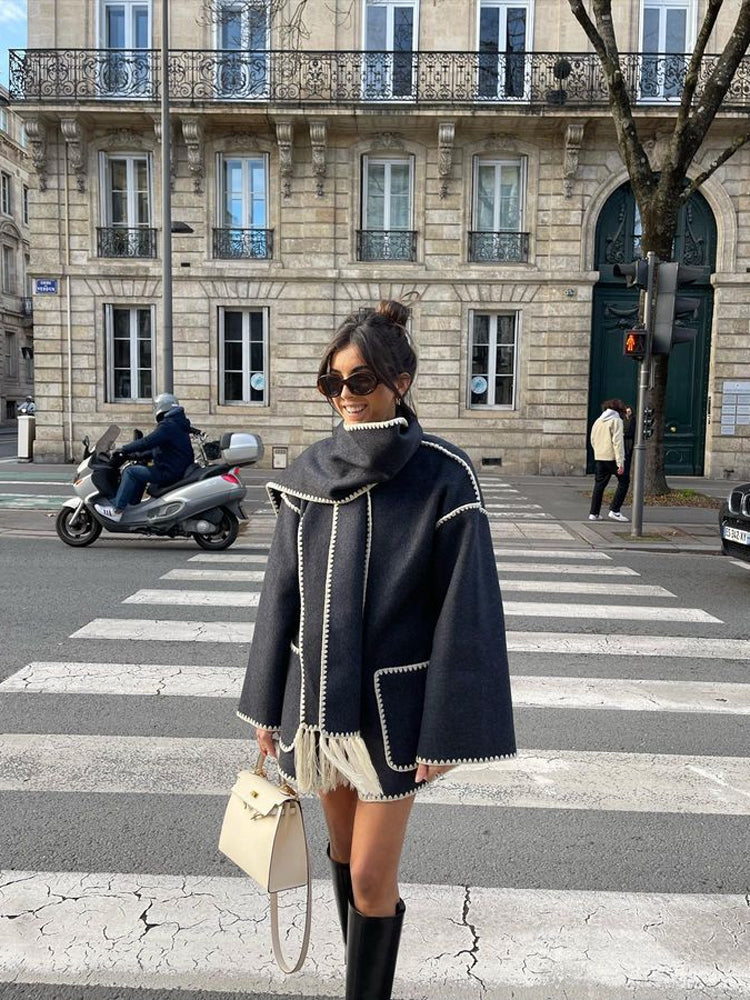 Marie Chic Wrap Coat