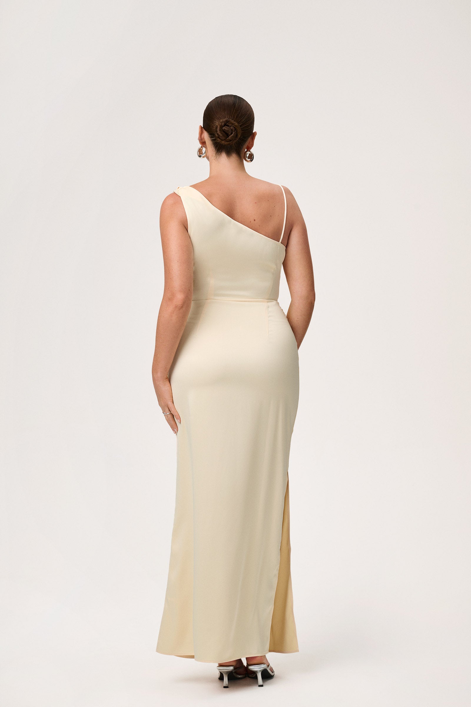 Ivory Elegance Maxi Dress