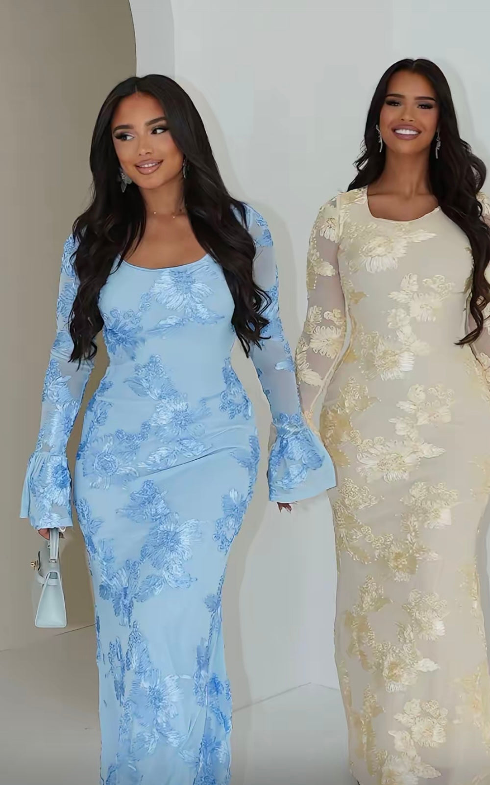 Celestia Elegance Maxi Dress