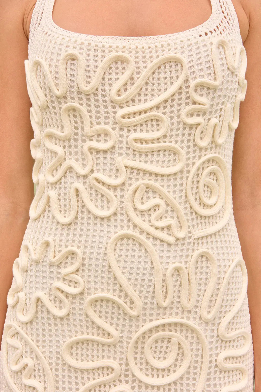 Luminous Lace Midi Dress