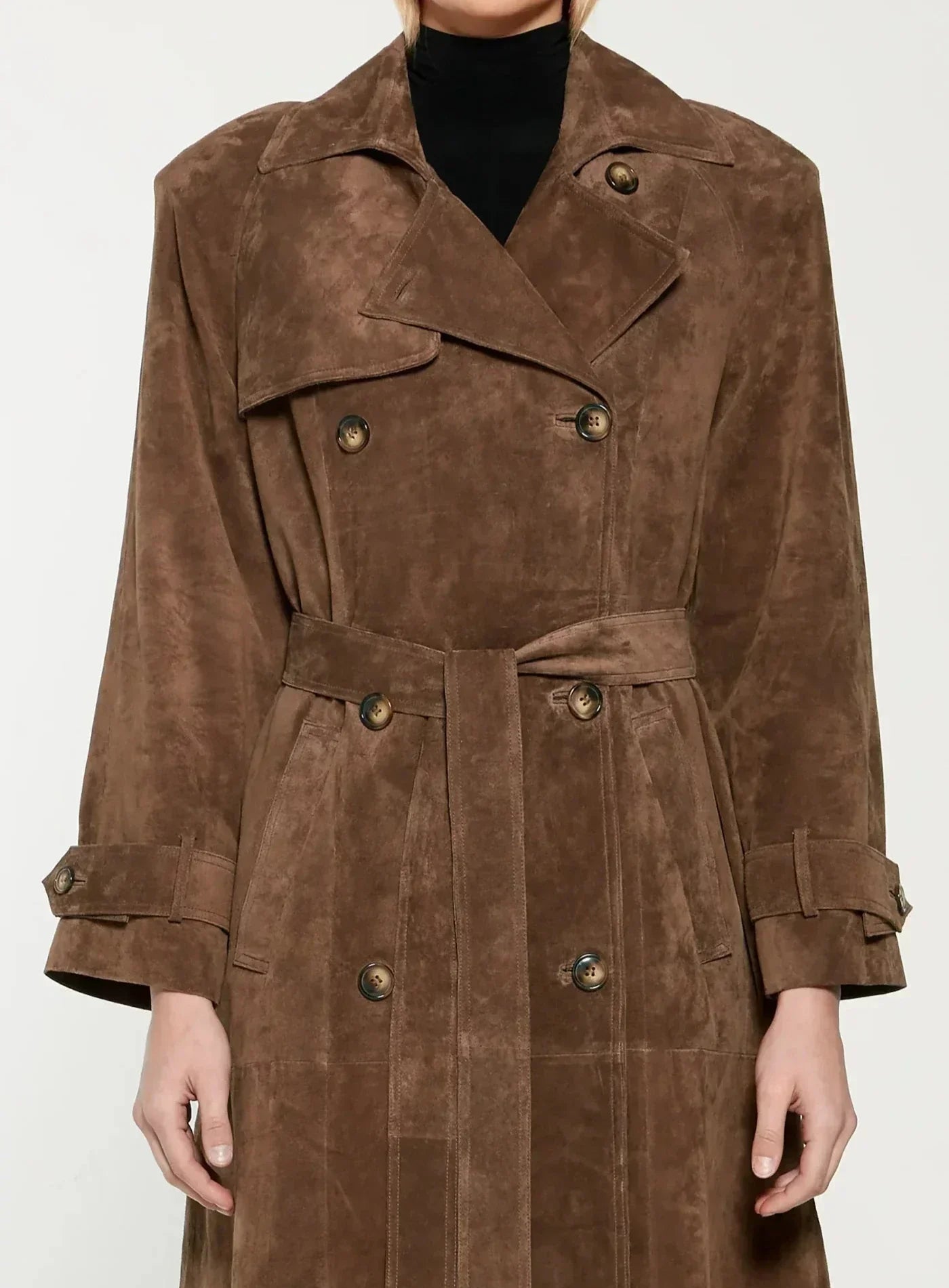 Chloe Suede Trenchcoat