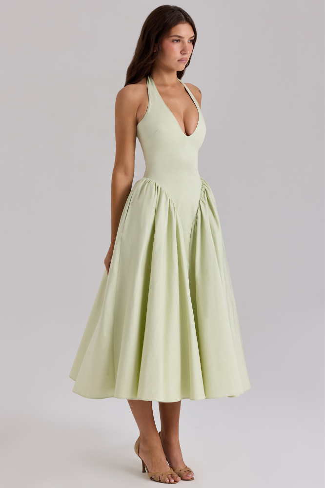 Evelina Grace Midi Dress
