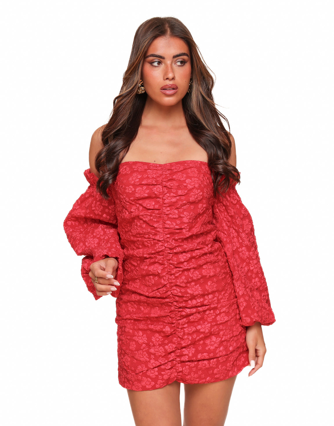 Scarlet Bloom Dress