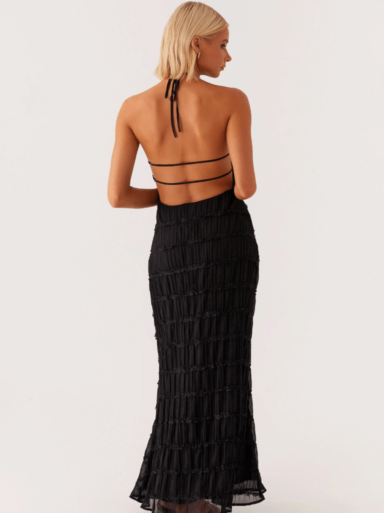 Elodie Halter Maxi Dress