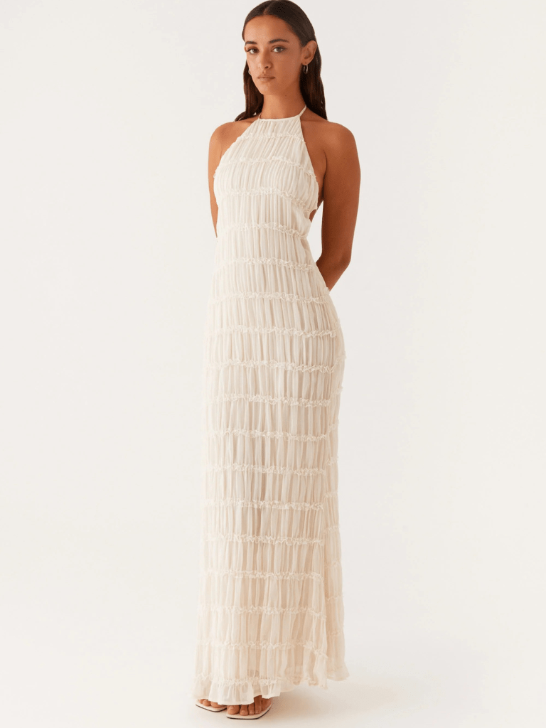 Elodie Halter Maxi Dress