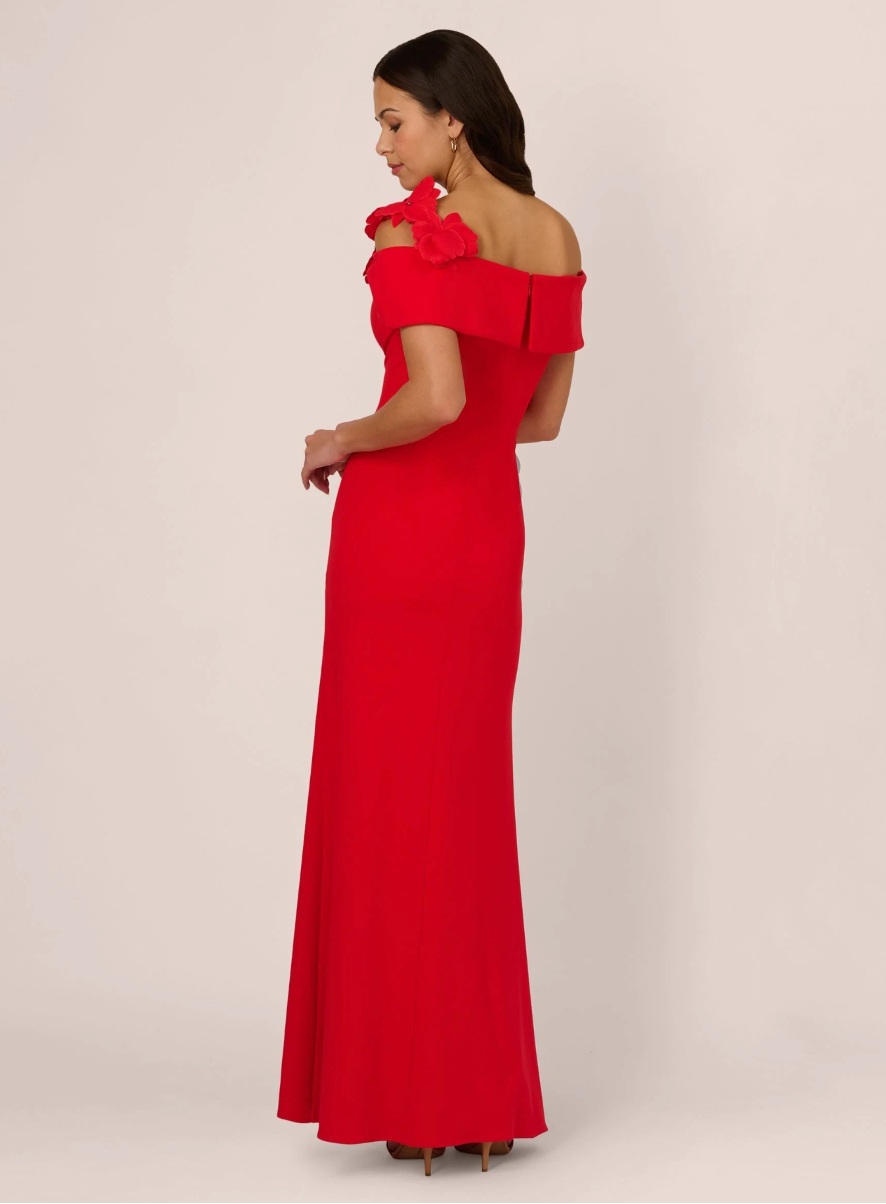 Crimson Allure Dress
