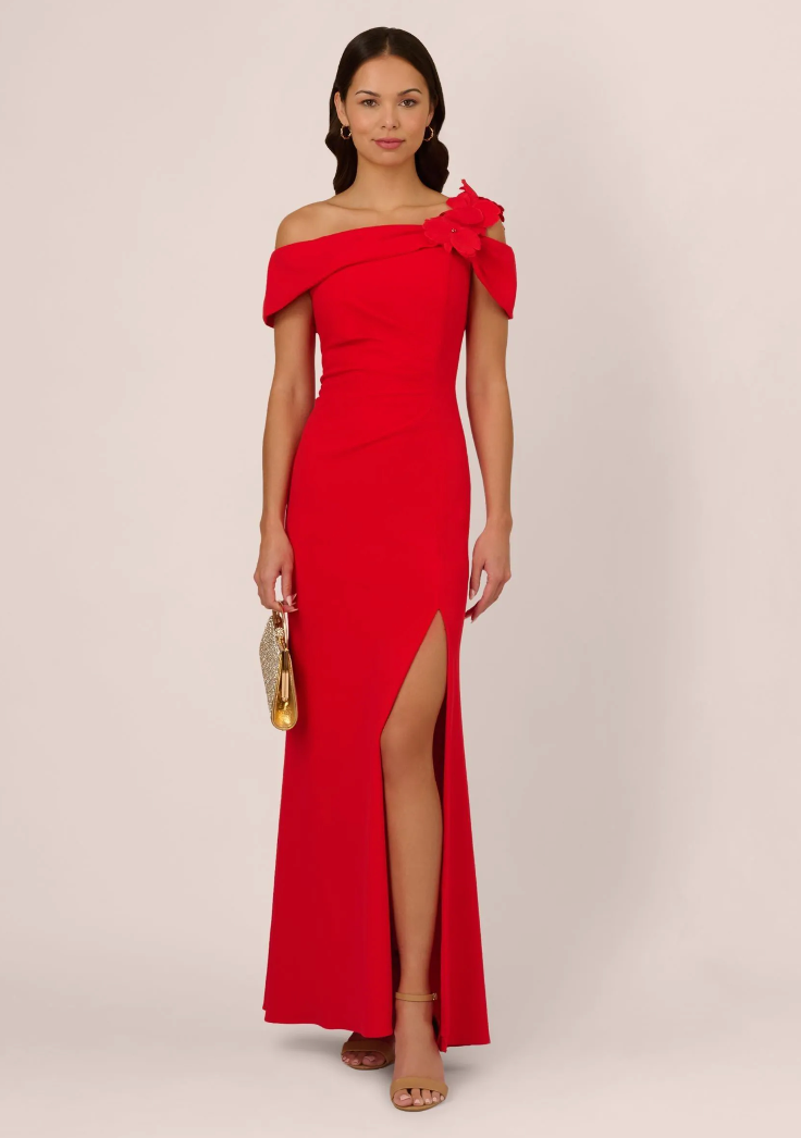 Crimson Allure Dress