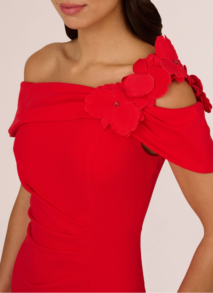 Crimson Allure Dress